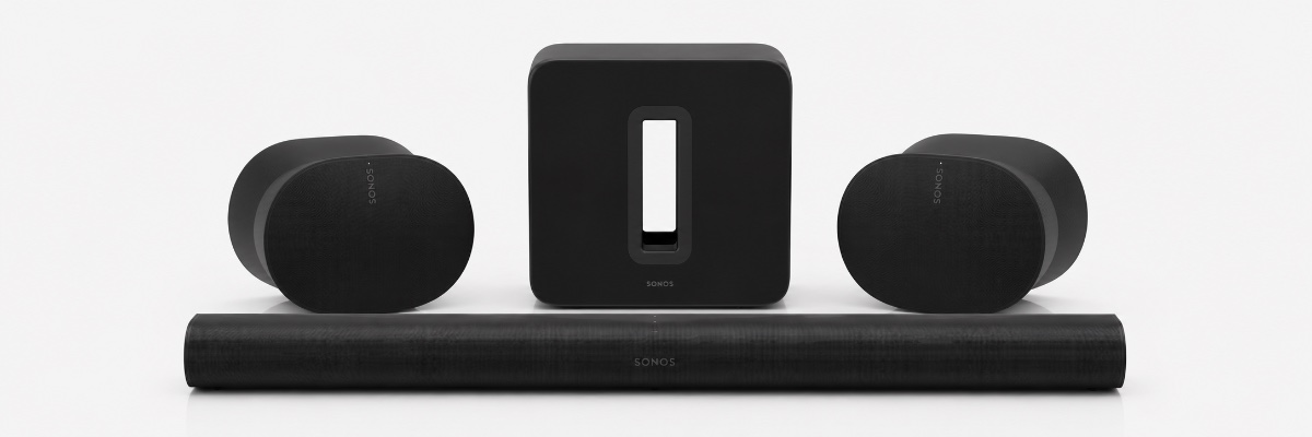 ConnectHouse Pack Cinéma Immersif Sonos Arc Ultra + 2x Era 300 + Sub Gen 4 chez ConnectHouse Maroc